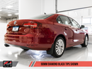 AWE Touring Edition Exhaust for MK6 Jetta 1.4T - Diamond Black Tips-3