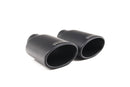 MILLTEK NON-RESONATED CAT-BACK EXHAUST SYSTEM B9 S5 COUPE/CABRIO NON SPORT DIFF CERAKOTE BLACK OVAL TIPS-2