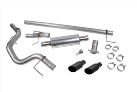 2021-2024 Roush F-150 Side Exit Cat Back Performance Exhaust - Black Tip