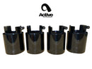 100mm Tips for Active G80 Exhaust – black finish 2021+ M3 / M4-1
