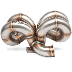 BLOX Racing Honda B-Series T304 Ram Horn Turbo Exhaust Manifold T3 Inlet 38mm/40mm Wastegate