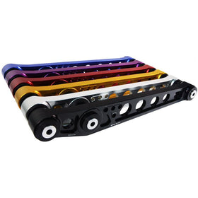 BLOX Racing Rear Lower Control Arms Raw Aluminum (96-00 Honda Civic EK)