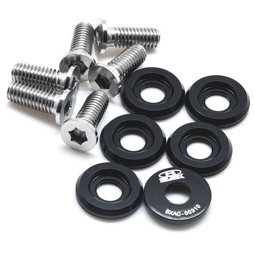 BLOX Racing Large Diameter Fender Washers - Black