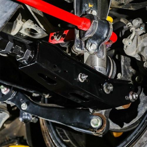 BLOX Racing Rear Lower Control Arms - Black (2013+ Subaru BRZ/Toyota 86 / 2008+ Subaru WRX/STI)