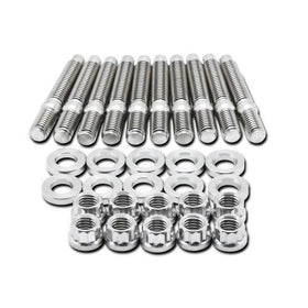 BLOX Racing SUS303 Stainless Steel Intake Manifold Stud Kit M8 x 1.25mm 55mm in Length - 7-piece