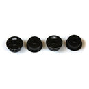 BLOX Racing Honda S2000 Steering Rack Rigid Bushing Kit - Black-1