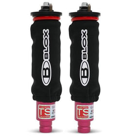 BLOX Racing Neoprene Coilover Covers - Black (Pair) - 0