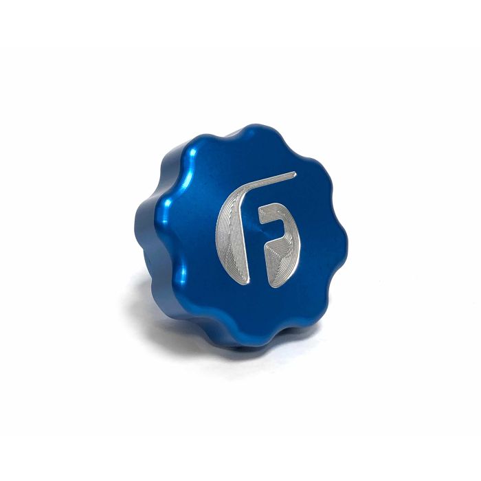 Fleece Performance 01-16 GM 2500/3500 Duramax Billet Oil Cap Cover - Blue