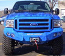 Road Armor 99-04 Ford F-250 Stealth Front Winch Bumper - Tex Blk-2