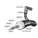 Moroso Universal Ignition Wire Set - Blue Max - Spiral Core - Unsleeved - Straight - Black-2