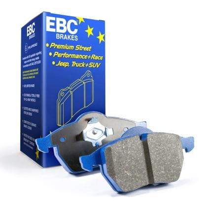 Front | EBC BlueStuff Track Brake Pads | 340mm Mk7 GTi PP | Golf R | Audi S3