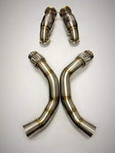 Evolution Racewerks 200 Cell Catted Downpipe Kit - BMW / F90 M5 / S63M-2