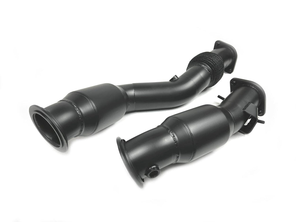 Evolution Racewerks Sports Series High Flow Catted Downpipes (200 CEL) - BMW / S58 / M3 / M4