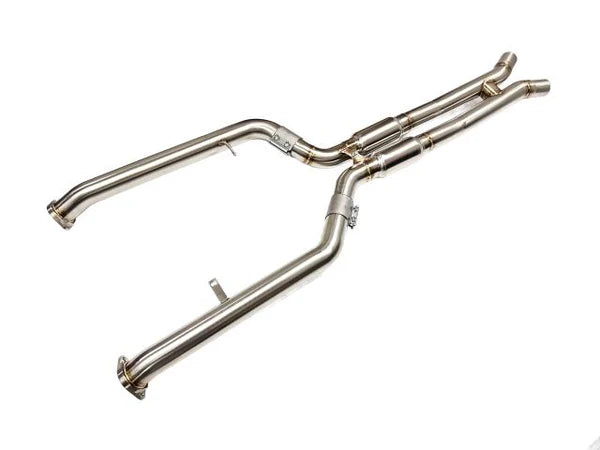 Evolution Racewerks Sports Series Resonated Mid Pipes - BMW G87 M2 | BM-EXH036S-MIDH-R - 0