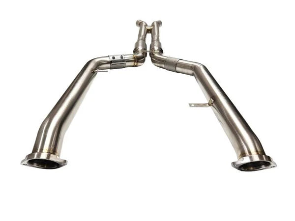 Evolution Racewerks Sports Series Resonated Mid Pipes - BMW G87 M2 | BM-EXH036S-MIDH-R