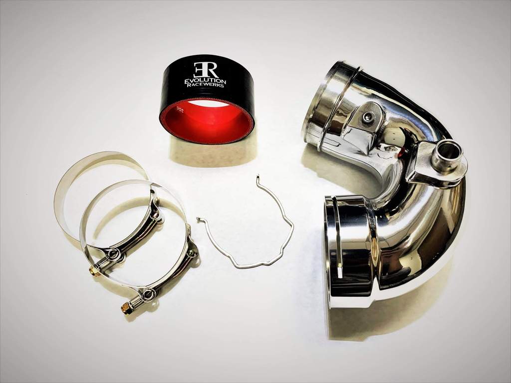 Evolution Racewerks Cold Side "J" Charge Pipe - BMW / S55 F80 / F82 / F83 / F87