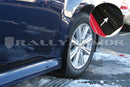 Rally Armor 10-14 Subaru Legacy Black UR Mud Flap w/ Silver Logo-2