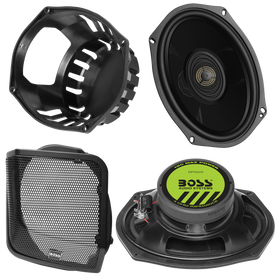 Boss Audio Systems Harley Davidson 6 x 9 Inch Saddlebag Speaker Kit