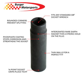 2020+ Mk5 Toyota GR Supra - Magnetic Spark Plug Socket - 0