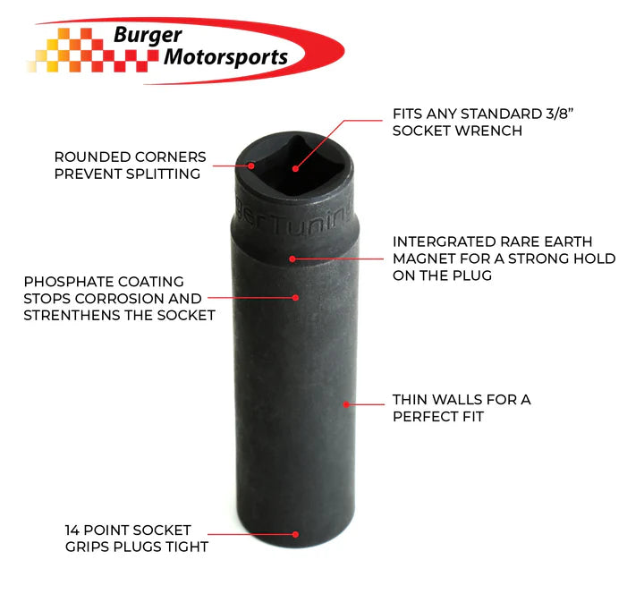 2020+ Mk5 Toyota GR Supra - Magnetic Spark Plug Socket - 0
