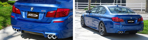 BMS Straight Cut Billet Exhaust Tips (set of 4)