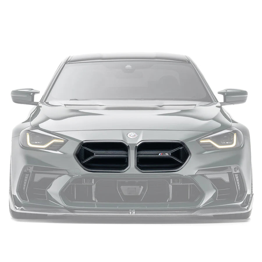 BMW G87 M2 Carbon Fiber Grille For ADRO Bumper - 0
