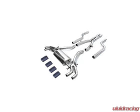 ARMYTRIX Valvetronic Exhaust System BMW X5 M F95 | X6 M F96 S63 4.4L V8 Twin-Turbo OPF II 2021+ - Matte Black