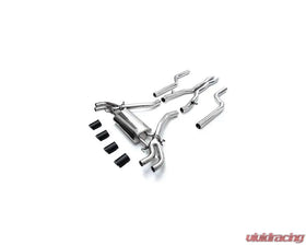 ARMYTRIX Valvetronic Exhaust System BMW X5 M F95 | X6 M F96 S63 4.4L V8 Twin-Turbo OPF II 2021+ - Carbon Fiber