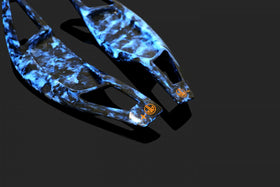 BMW G20 / Toyota Supra A90 forged paddle shifters - LUMINOUS BLUE