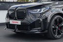 Trevora BMW G45 X3 M-Sport PR-1 Carbon Front Canard Trims-2