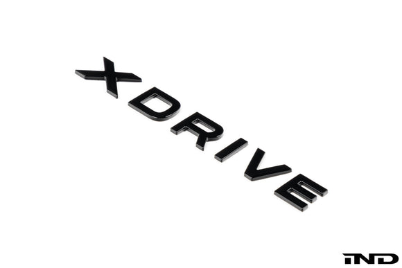 IND G65 xDrive Painted Trunk Emblem