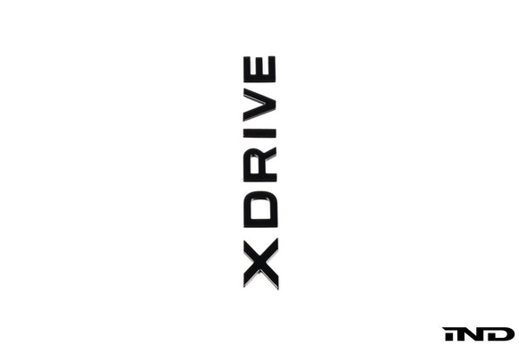 IND G65 xDrive Painted Trunk Emblem