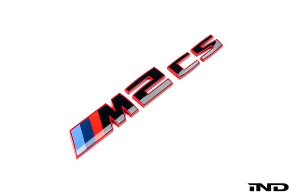 BMW G87 M2 CS Trunk Emblem