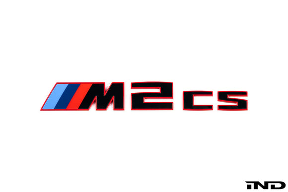BMW G87 M2 CS Trunk Emblem