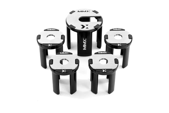 MMX Performance G8X M2 / M3 / M4 Rear Differential OEM Bushing Aluminum Insert Kit - For OEM Single Rear Mount