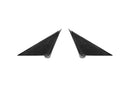 AutoTecknic G90 / G99 M5 Dry Carbon Side Mirror Wind Deflector Set-1
