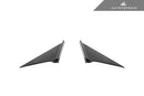 AutoTecknic G90 / G99 M5 Dry Carbon Side Mirror Wind Deflector Set-3