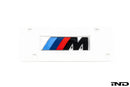 BMW M Fender Emblem - Gloss Black with Chrome Surround-6