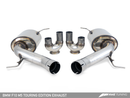 AWE Touring Edition Axle Back Exhaust for BMW F10 M5, Chrome Silver Tips-7