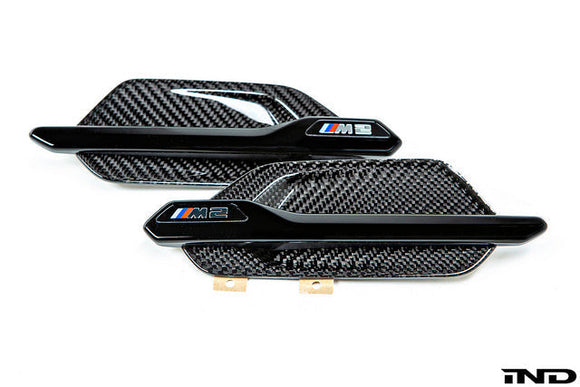 BMW M Performance F87 M2 Carbon Side Marker Set