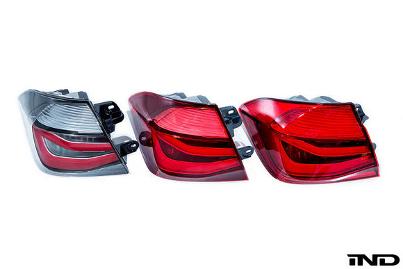 BMW F80 M3 / F30 LCI LED Shadowline Tail Light Set