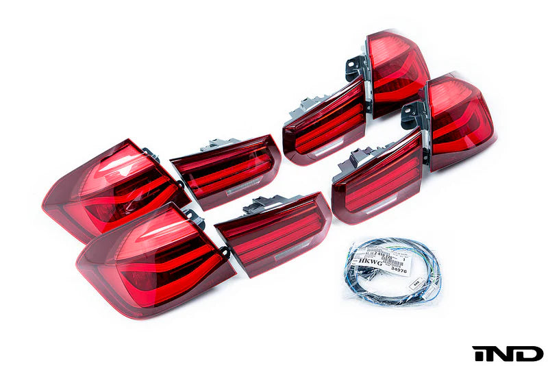 BMW F80 M3 / F30 LCI LED Shadowline Tail Light Set - 0