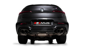 Remus BMW X3 M Competition F97 Axle Back Exhaust w/Black Chrome Tail Pipe Set