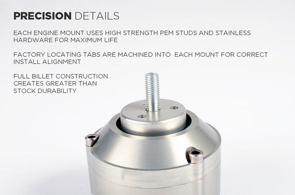 BFI BMW E36/E46/E9x M3 Engine Mount - Stage 1