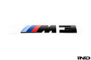 BMW F80 M3 Trunk Emblem - Gloss Black-1