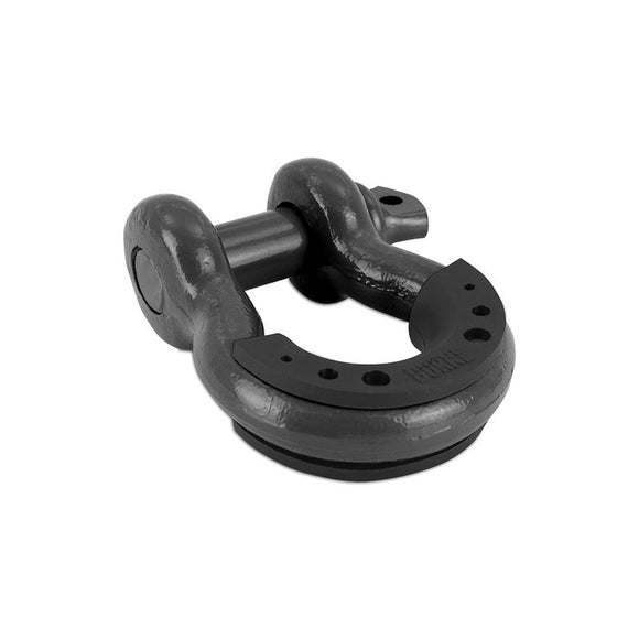 Borne Off-Road 3/4 Steel D-Ring Shackle Set 2 Pieces - Gun Metal