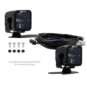 Borne Off-Road 21+ Bronco Light Pods 2pc Ditch 3x3 Spot Upfit - 0