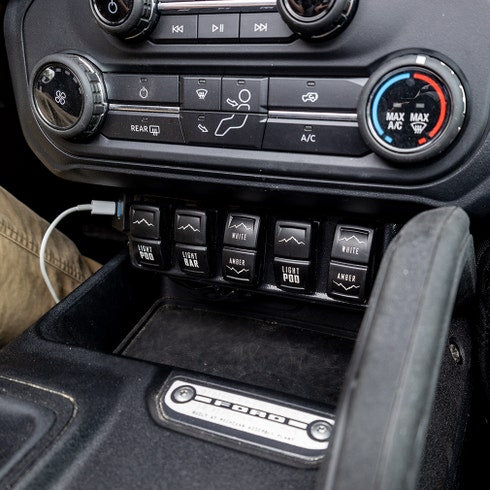Borne Off-Road 2021+ Ford Bronco Direct-Fit Switch Panel
