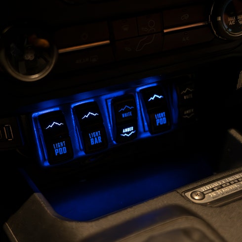 Borne Off-Road 2021+ Ford Bronco Direct-Fit Switch Panel