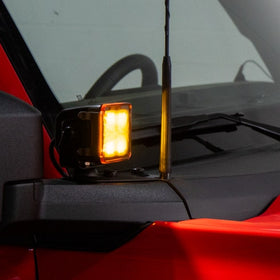 Borne Off-Road Light Pod Covers - Amber - 0